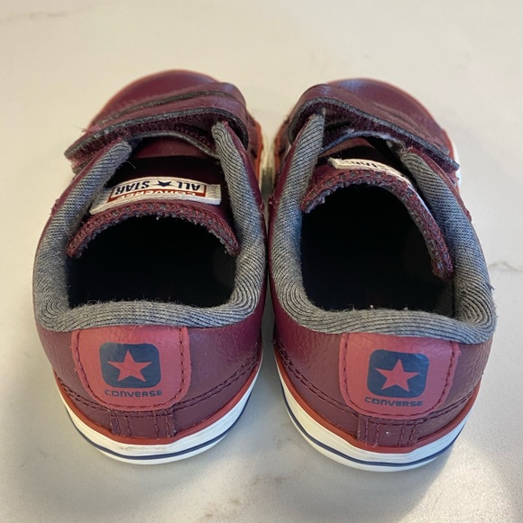 Converse All Star Leather Velcro - Picture 2 of 7